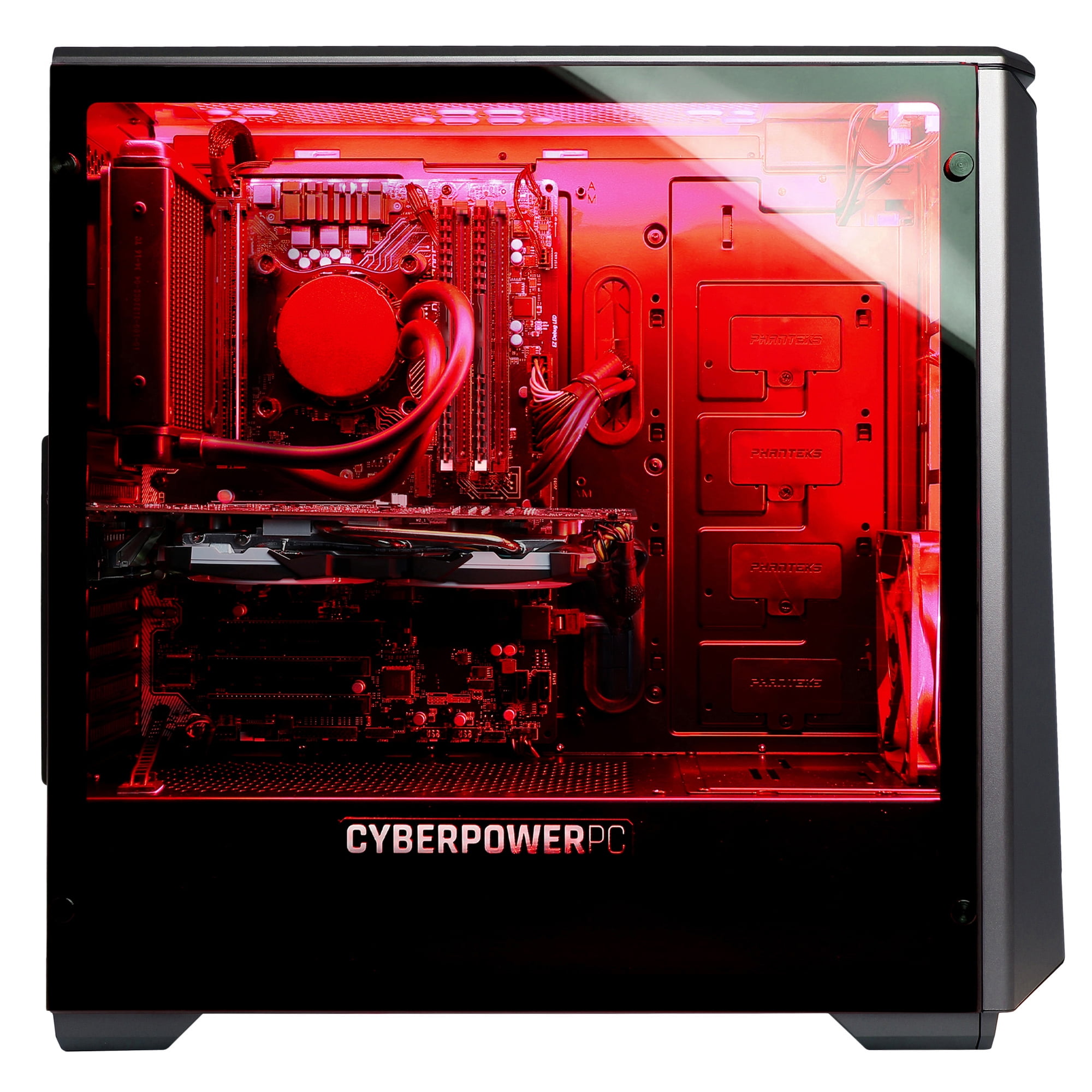 CyberPowerPC Gamer Panzer Liquid Cool Desktop Computer PVX4000LQ