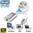 thumbnail image 3 of USB-C to Mini DisplayPort Adapter 4K@60Hz - Silver, 3 of 7
