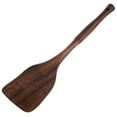 thumbnail image 6 of Hemoton Heavy Duty Long Handle Wooden Shovel Non-Stick Wooden Spatula Hotpot Wok Utensils Frying Turner for Kitchen Camping Outdoor Cooking, 6 of 8