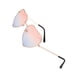 thumbnail image 1 of Sonducket Gafas de sol ligeras con protección UV y opciones de lentes coloridas Gafas de sol para hombres y mujeres Lentes Rojo arriba y azul., 1 of 6