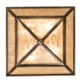 thumbnail image 6 of Meyda 236054 19 in. Square Pine Lake Inverted Ceiling Pendant Fixtures, 6 of 7