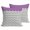 Purple, variant on Throw Pillow Covers 18x18 Inch Set of 2 Herringbone Pattern Decorative Pillows Cushion Case Soft Square Pillowcases Vintage Turquoise Grey Throw Pillows for Couch Sofa Bed Chair Home Decor