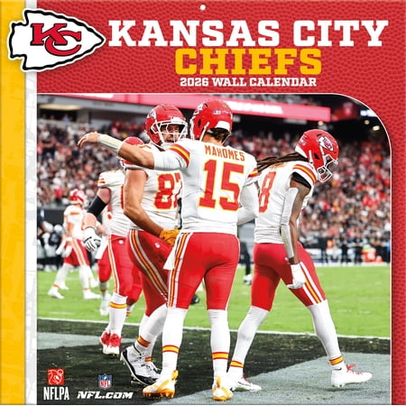 Kansas City Chiefs 2026 12M Turner Wall Calendar – Pf