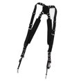 thumbnail image 5 of Leather Camera Strap Dual Shoulder Snapshot Harness Adjustable Multifunctional Camera Accessories for SLR CameraBlack, 5 of 5