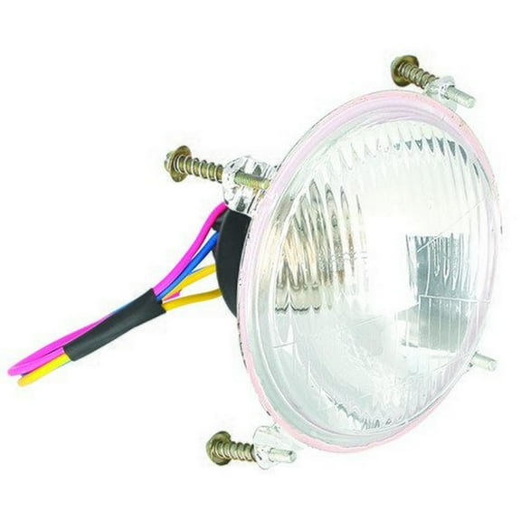 Headlight 12V Round - Left Hand fits Massey Ferguson 50 135 165 175 1672769M91