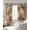 Orange, variant on Navy Blue Ombre Blackout Curtains for Bedroom/Living Room, Thermal Insulated Kitchen Curtains, Gradient Abstract Art Vintage Grommet Darkening Window Treatment Drapes 27.5"x39"x2
