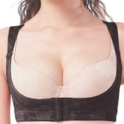 As Seen on TV - Chic Shaper Perfect Posture Shapewear Bust Size 36-38 Support Bra Top - Black Medium