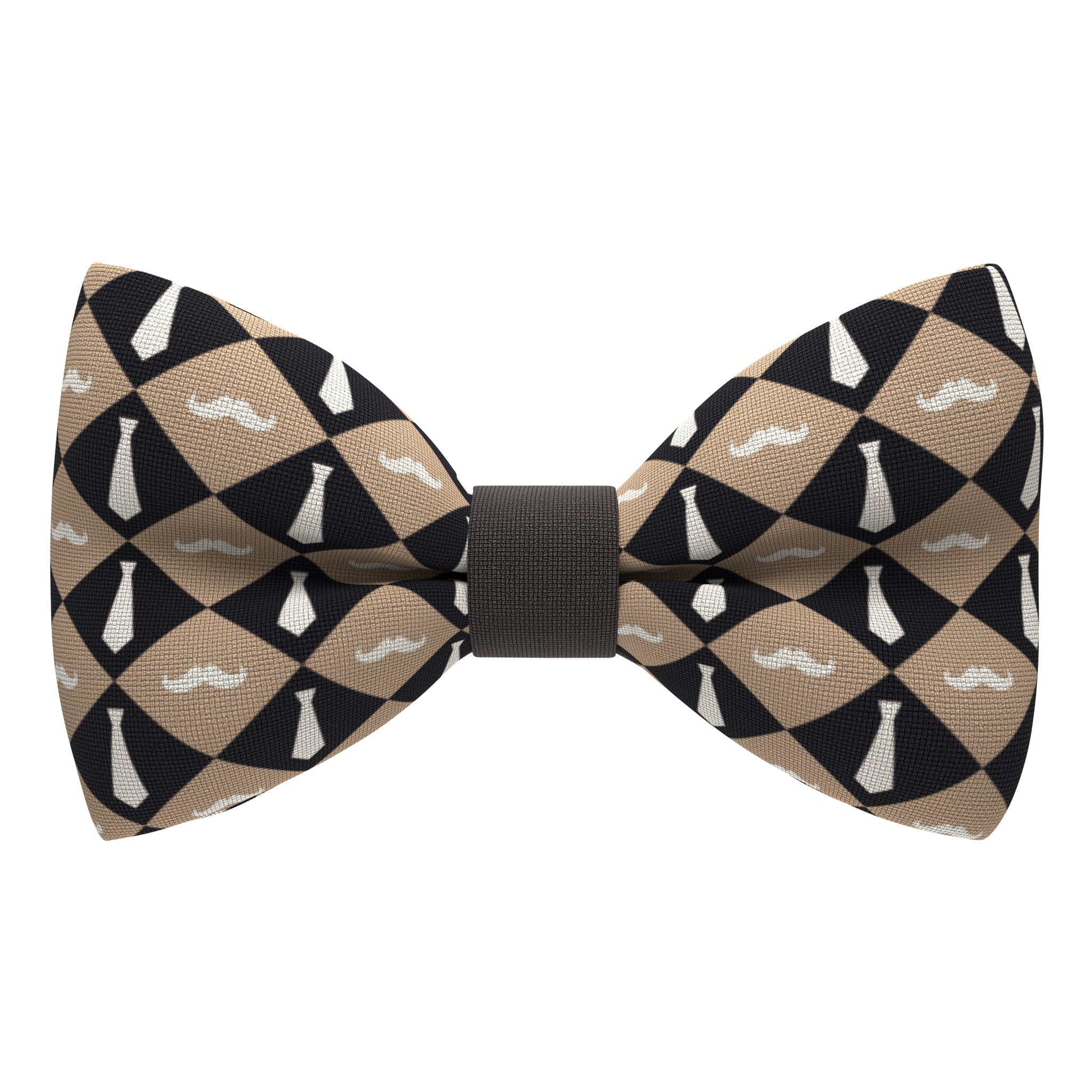 by Bow Tie House Saint Valentines Day bow tie pre-tied shape unisex pattern 