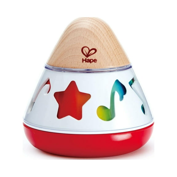 Hape Rotating Spin & Play Baby Music Box for Newborns