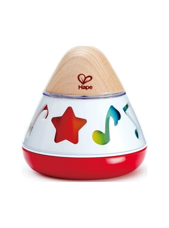 Hape Rotating Spin & Play Baby Music Box for Newborns