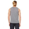 thumbnail image 2 of The Bella + Canvas Unisex Jersey Muscle Tank Top - DEEP HEATHER - S, 2 of 2
