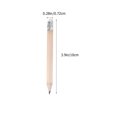 thumbnail image 2 of 60Pcs Short Writing Pencils Kids Writing Pencils Log Short Pencils Erasable Short Pencils, 2 of 8