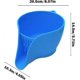 thumbnail image 5 of Drain basket, silicone filter bowl vegetable washing basket, high temperature resistant silicone fruit strainer, kitchen gadgets, small colander, mult, 5 of 5