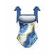 thumbnail image 5 of MKLEKYY Trajes De Baño Hombre Natacion Women Vintage Abstract Floral Print 1 Piece Swimwear+1 Piece Cover Up Two Piece Vintage Print Swimsuit Monokini Bikini 2 Piece Swimsuits Two Piece Tankini Set, 5 of 5