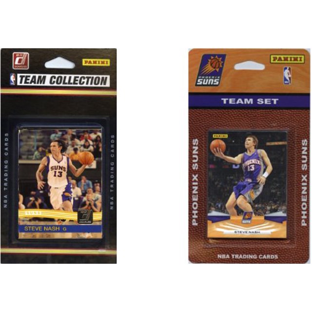 NBA Phoenix Suns 2 Different Licensed Trading Card Team Sets