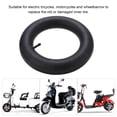 thumbnail image 3 of Rubber Interior Tube, Tire Inner Tube Shock Absorption 3.00-3.25-8 For Wheelbarrow Straight Valve, 3 of 11
