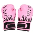 thumbnail image 2 of Gants de Kickboxing, Support de Poignet Résistance à l'Usure et à la Déchirure des Trous de Ventilation Formés Gants de Boxe Intérieure pour l'Entraînement, 2 of 8