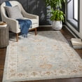 thumbnail image 2 of BoutiqueRugs Camrose Traditional Area Rug - Denim, Sage, Rust - 10' x 13'11", 2 of 17