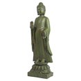 thumbnail image 1 of Design Toscano JE142050 Enlightened Buddha Asian Decor Garden Statue, 40 Inch, Bronze Verdigris Finish, 1 of 10