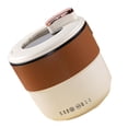 thumbnail image 3 of Portable Mini Rice Cooker 1.8L Small Electric Nonstick Rice Cooker With Overheat Protection Auto Power Off AU Plug 220V Milky Coffee Color, 3 of 5