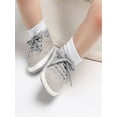 thumbnail image 6 of Baby Infant Shoes First Walkers for Newborn Kids Soft Sole Non-Slip Crib Sneakers, 6 of 6