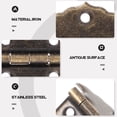 thumbnail image 4 of unbranded 20Ud Bisagras Vintage De Hierro Con Acabado Para Cajas Y Muebles De Hogar, 4 of 6