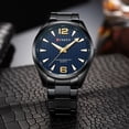 thumbnail image 6 of Curren New Simple Fashion Watches For Men Quartz Luminous Hands Wristwatches Business Stainless Steel Band Clock Male - Quartz Wristwatches, 6 of 6