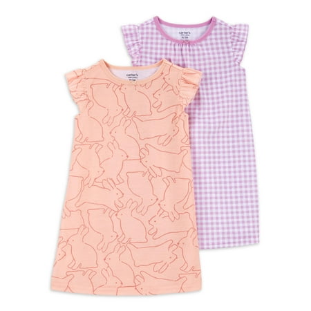

Carter s Child of Mine Toddler Girl Easter Gown 2-pack Sizes 2T-5T