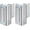 bright silver, variant on Home Security Door Lock, Heavy Duty Reinforcement Lock with 800 lbs Strength, Childproof Safety Latch for Front Door, Fits Inward Swinging Doors, Easy Installation
