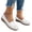 White, variant on Orthopedic Flat Loafer for Women 2026 Women's Arch Support Cloe Toe Wide Feet Classic Shoes Casual Easy Slip on Vintage Shoes with Barefoot Feel Comfortable Loafers for Outdoor Walking