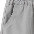 thumbnail image 7 of Falkdiz Boys Pants Straight Leg Sport Pockets Winter Pantalones Relaxed fit Outdoor Casual Trousers for Boys Elastic Waist, Gray, Size: 13-14 Years, 7 of 7