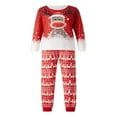 thumbnail image 1 of Christmas Family Pajamas Set Matching Sleepwear Deer Snowflake Print Pullover + Pants Set, 1 of 8