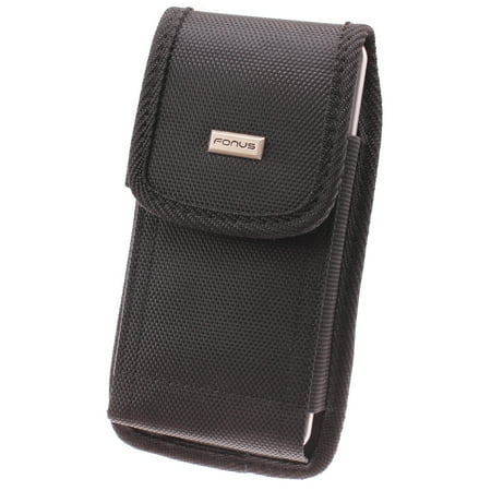 Rugged Phone Case Belt Clip for Google Pixel 4 XL Model - Holster Canvas Cover Pouch Carry Protective
