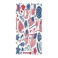 thumbnail image 3 of Ryvnso Artistic National Flag Oversized Beach Towel Microfiber Bath Blankets Swimming Fitness 37" x 74", 3 of 5