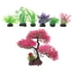 thumbnail image 4 of KAKOWELY 7 piezas de plantas acuáticas artificiales para acuario, paisaje, modelos de plantas acuáticas, 4 of 5