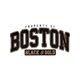 thumbnail image 2 of Comfortable 100% cottne Knit Fabric Men's Casual Crew Neck T-Shirt with Boston Print, Slight Stretch, Summer Short-Sleeve Top, Versatile & Easy Care - Regular Fit, 2 of 7