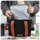 thumbnail image 3 of Bolsa lonchera  Bloosom portátil de gran capacidad y doble capa color Negro, 3 of 4