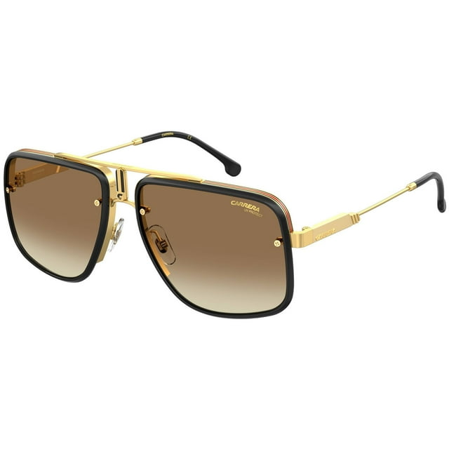 Lentes de sol Carrera Glory II 00186 dorado con negro unisex