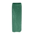 thumbnail image 4 of Riforla Women's Sequin Skirt Fashion Wrap Skirt Skirts for Women Green M, 4 of 5