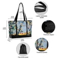 thumbnail image 2 of FORMRS Laptop Tote Bag for Women with 15.6" Computer Compartments Handbag, Colorful Leaves, 2 of 7