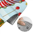 thumbnail image 5 of Yiaed Funny Christmas Gnome Print Bathroom Mat Set 2 Pieces Mat Anti-Skid Pad Ultra Soft and Absorbent Bathroom Bath Mat Contour Bath Rugs for Toilet Base, 5 of 6