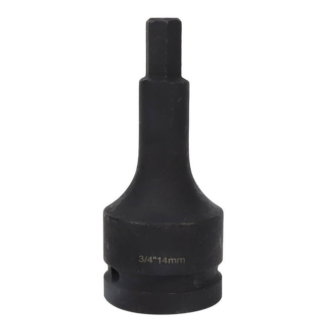3/4in Bit Socket Hex 42 Chrome Molybdène Antidéflagrant Outil à Main Accessoires H12/H14/H17/H19 (3/4in Bit Socket H14)