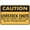 Warning Sign 5, variant on Caution Lead Hazard Do Not Enter Sign, 8"x12" Aluminum Tin Warning Sign, Toxic Area Sign for Home Outdoor Garden