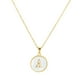 thumbnail image 1 of Collar Redondo, Cadena De Collar Redondo Con Estilo Letra A Para Navidad, 1 of 8