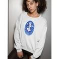 thumbnail image 2 of Snow Maiden. Sweatshirt Women -Image by Shutterstock, Female x-Large, 2 of 4