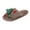 Khaki, variant on CAIXIA Toddler Slippers Girl Boy Lightweight House Slippers Artificial Athletic Christmas Tree Simple Socks with Indoor Outdoor
