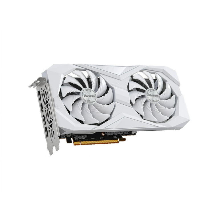 ASRock Radeon RX 6600 8GB ホワイト ASRock > AMD Radeon™ RX 6600 Challenger White 8GB