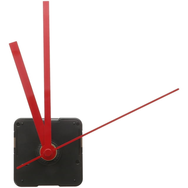 Kits de mecanismo de reloj silencioso para reemplazo de relojes (manecilla roja recta)