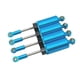 thumbnail image 3 of Amortiguador RC Hugo 78mm Metal Escala Q130B 16201 Azul, 3 of 10