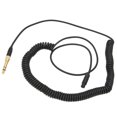 thumbnail image 4 of Black Headphone Audio Spring Cable, OFC Copper Replacement Multi Purpose Stereo Cable Coiled  Cord  For K712 For AKG For K702, 4 of 8